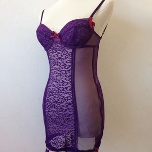 [SOLD] Victoria's Secret Bustier Corset Bodysuit